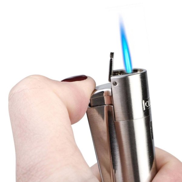 Accendino Clipper Jet Flame | Accensione moxa