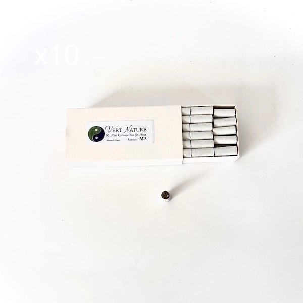 Mini-moxa largos y finos M3 para agujas | 90 unidades
