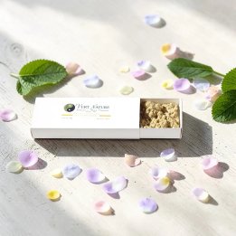 Moxa Or pour la pratique de la moxibustion japonaise vu en boite