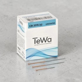 Agujas de acupuntura TeWa sin recubrimiento | Moxa