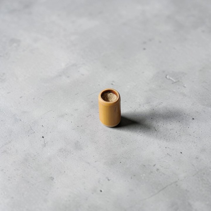 Tube de bambou pour la pratique de la moxibustion japonaise "Ontake"