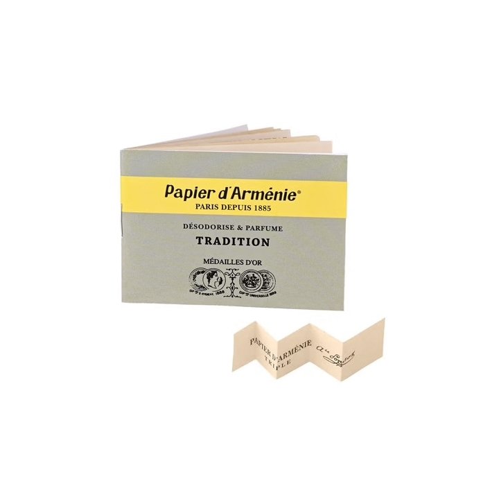 Papier d'Arménie Tradition — carnet à brûler