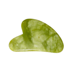 Gua Sha de jade verde – piedra natural de Francia