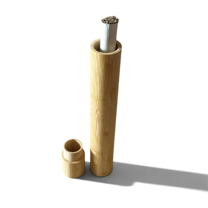 Bamboo case for moxa stick – carry and store