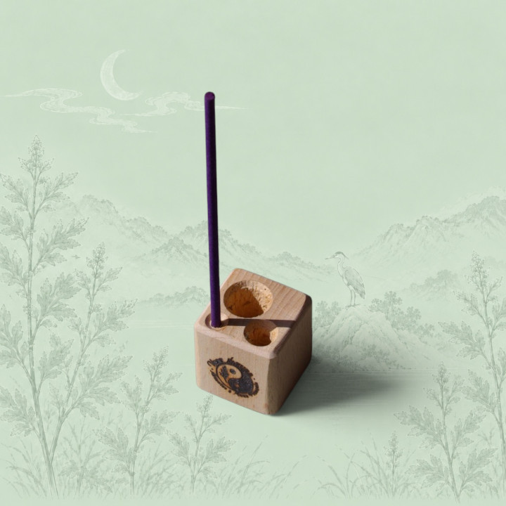 Apagador de madera para bastones de moxa | Francia