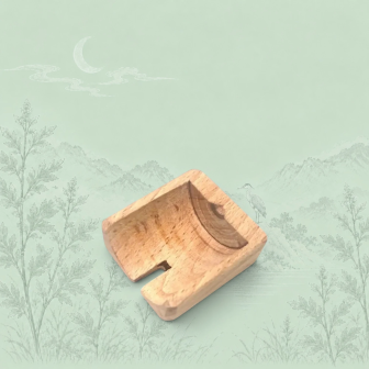 Pala de moxa de madera | Accesorio para aguja caliente