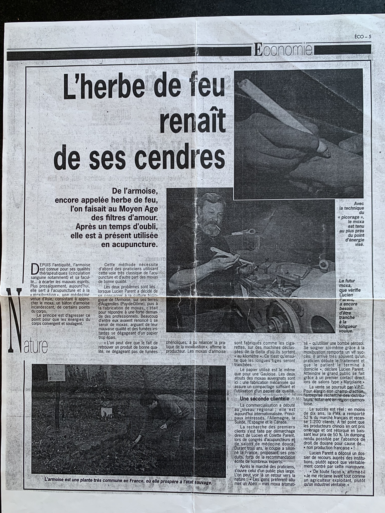 Articles de presse Vert Nature Moxa