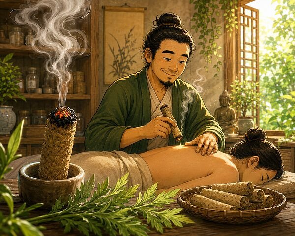 Moxibustion for insomnia